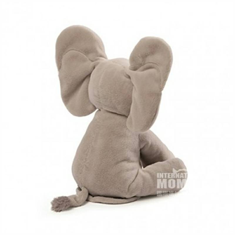 BABY GUND Amerika BABY GUND pemalu bayi gajah anak boneka mewah yang menenangkan versi luar negeri