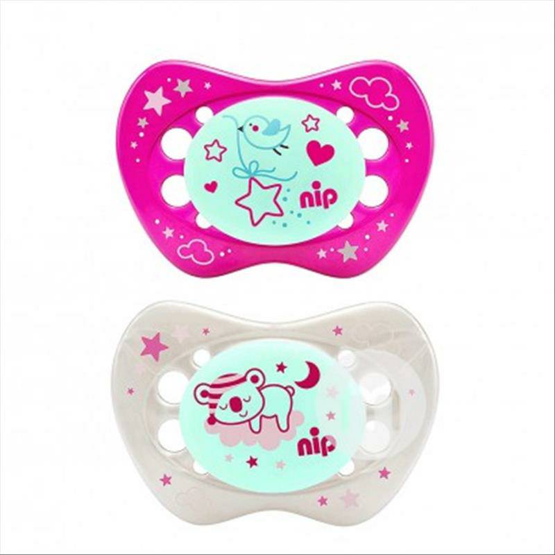 Nip Germany night sleep jenis silikon dot 5-18 bulan dua paket versi luar negeri