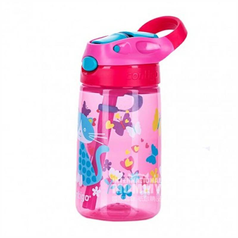 Contigo versi sedotan minum anak-anak Amerika minum di luar negeri