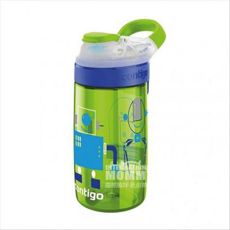 gelas air plastik anti bocor versi Contigo anak-anak Amerika di luar n...