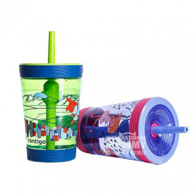 cangkir minum anak anti bocor versi Contigo Amerika di luar negeri