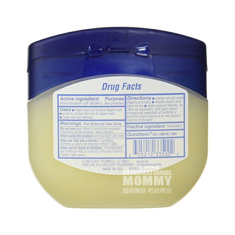 Vaseline American Baby Hand Antifreeze Sore Moisturizer 368g Versi Luar Negeri