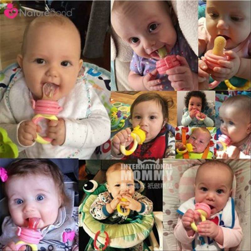 NatureBond Germany NatureBond Musik buah dan sayur bayi menggigit set versi luar negeri