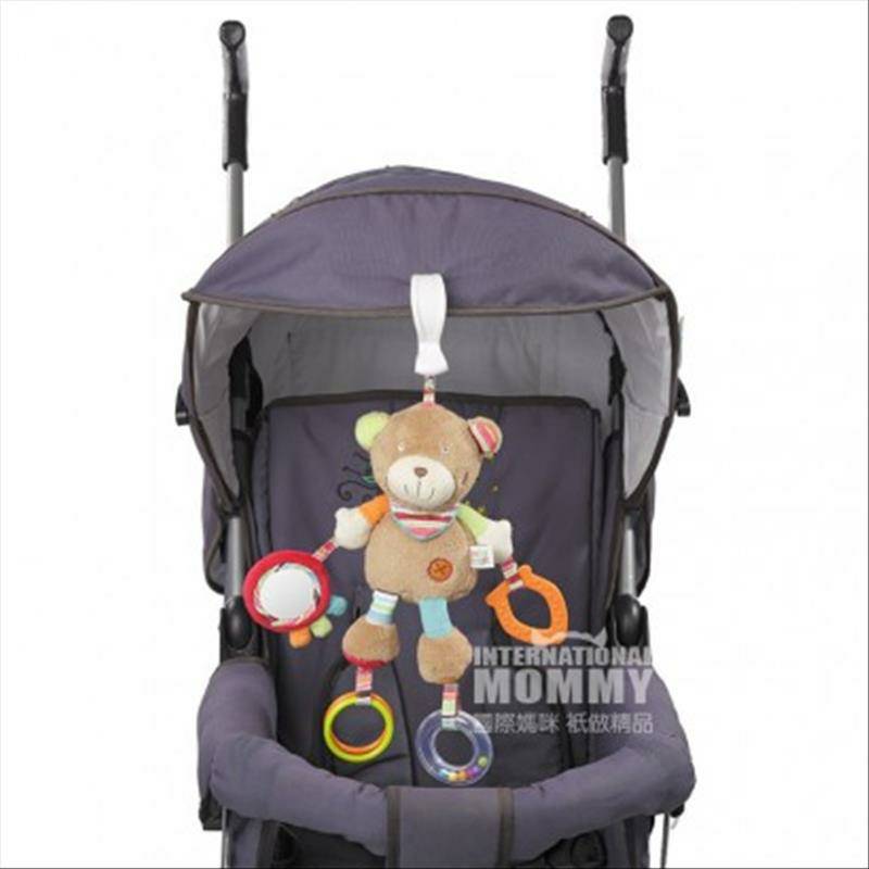 Bayi FEHN Jerman bayi multi-fungsi boneka beruang bubut tergantung untuk menenangkan boneka versi luar negeri