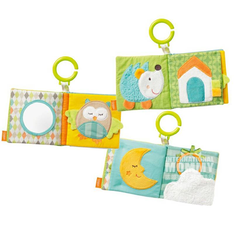 Baby FEHN Jerman Baby Sleeping Forest Tema Buku Kain Versi Luar Negeri