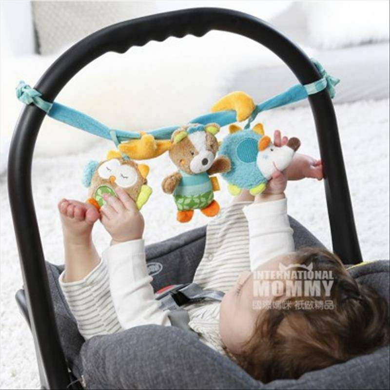 Bayi FEHN Jerman Mimpi Hutan Bayi Carriage Rantai Boneka Dekoratif Versi Luar Negeri