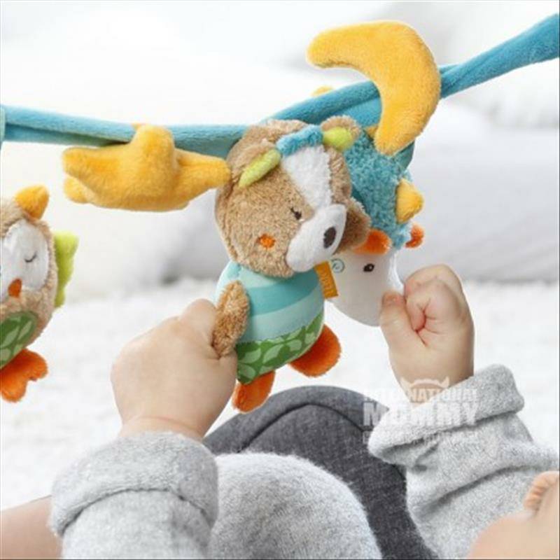 Bayi FEHN Jerman Mimpi Hutan Bayi Carriage Rantai Boneka Dekoratif Versi Luar Negeri