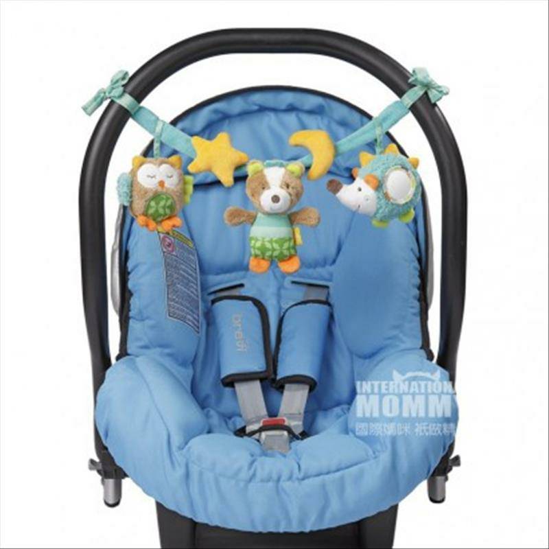 Bayi FEHN Jerman Mimpi Hutan Bayi Carriage Rantai Boneka Dekoratif Versi Luar Negeri