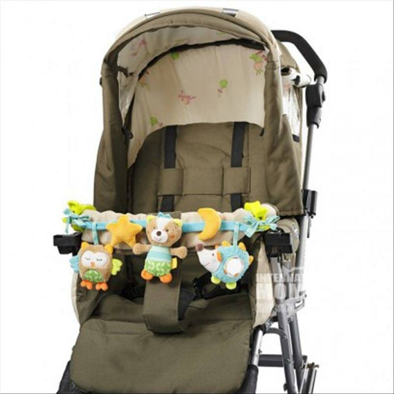 Bayi FEHN Jerman Mimpi Hutan Bayi Carriage Rantai Boneka Dekoratif Versi Luar Negeri