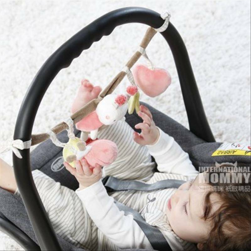 Bayi FEHN Jerman Bee Garden Bayi Carriage Rantai Boneka Dekoratif Versi Luar Negeri