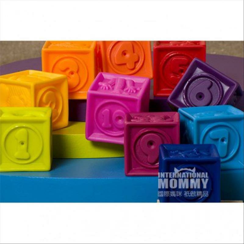 B. Mainan Amerika B. Mainan digital bantuan blok bangunan lembut menggigit musik versi luar negeri