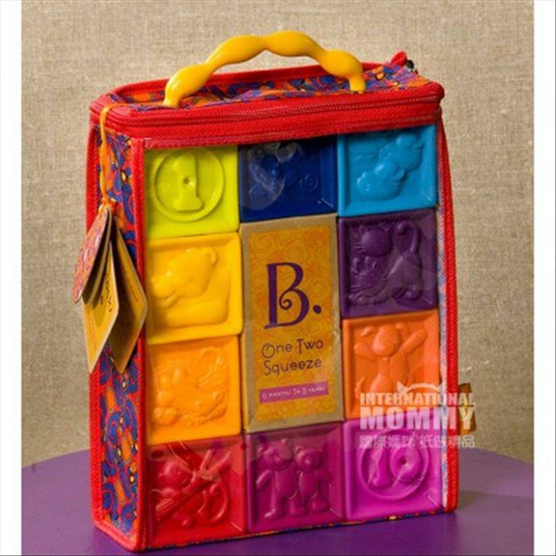 B. Mainan Amerika B. Mainan digital bantuan blok bangunan lembut menggigit musik versi luar negeri