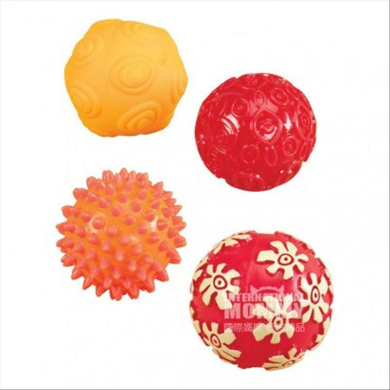 B. Mainan Amerika B. Mainan bayi tangan cacat bola elastis versi luar negeri