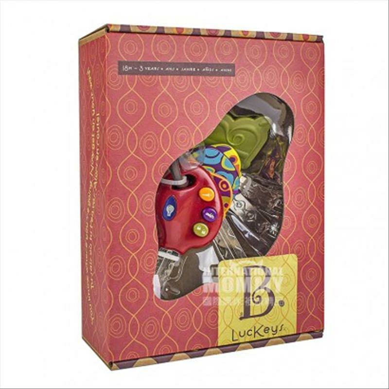 B. Mainan Amerika B. Mainan simulasi suara efek beruntung kunci pemegang gigi versi luar negeri