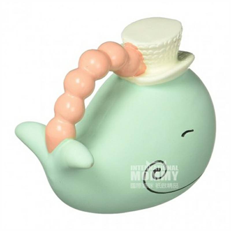 B.Toys Amerika B.Toys bayi paus kecil yang lucu bentuk batang molar versi luar negeri