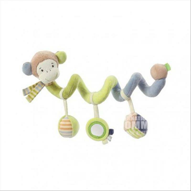 Bayi FEHN Jerman monyet lucu bubut mainan versi di luar negeri