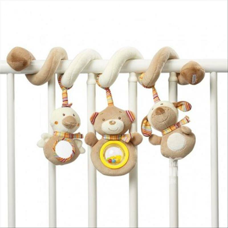 Bayi FEHN Jerman Teddy Bear Family Lathe Winding Toy Versi Luar Negeri