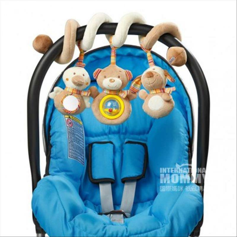Bayi FEHN Jerman Teddy Bear Family Lathe Winding Toy Versi Luar Negeri