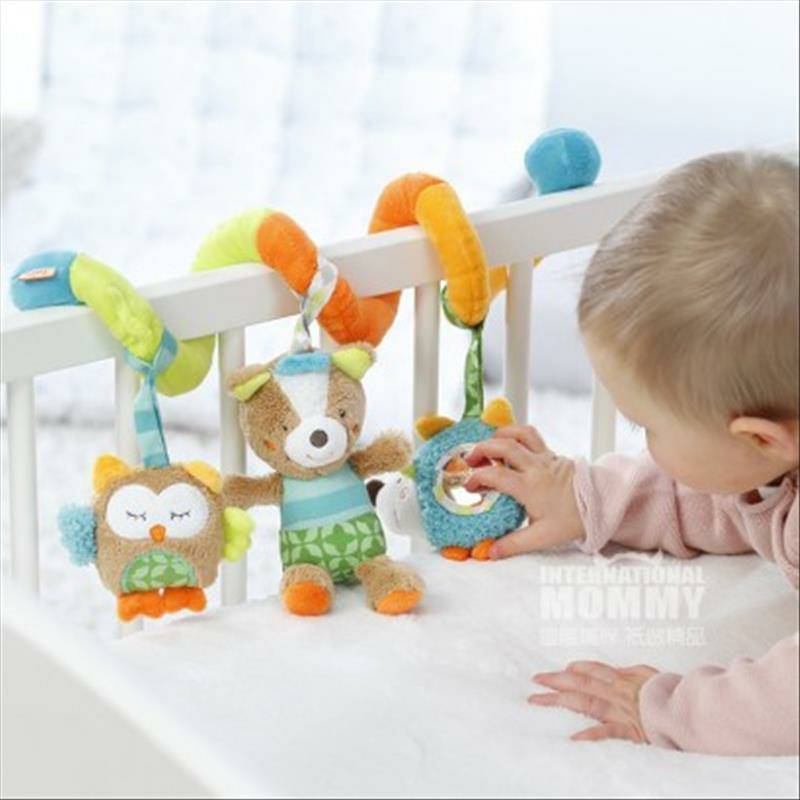 Baby FEHN Jerman Dream Forest Lathe Winding Toy Versi Luar Negeri