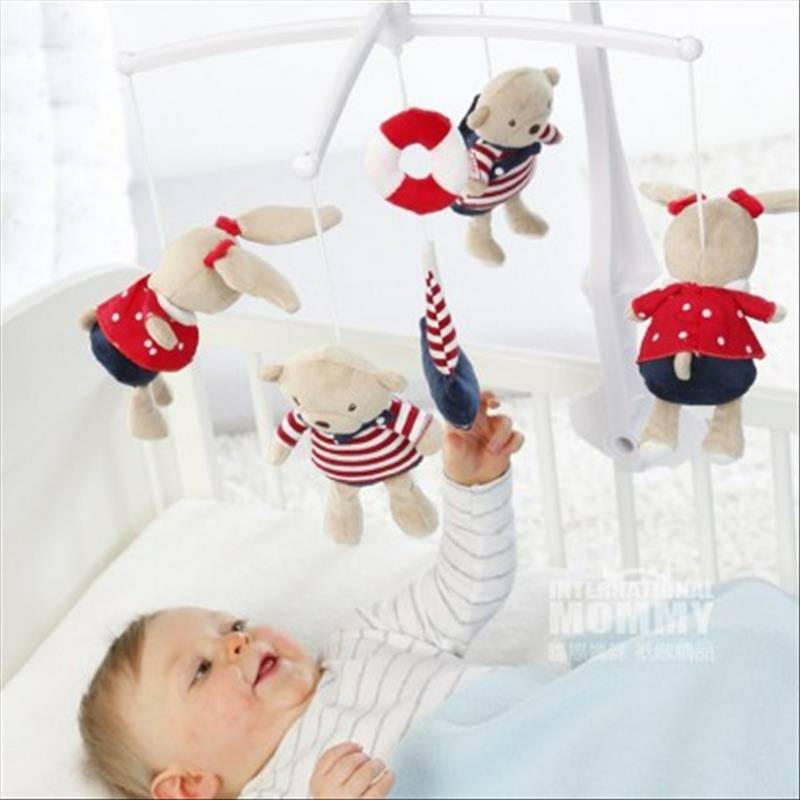 Bayi FEHN Bell Musik Bayi Jerman Animal Sailor Overseas Version