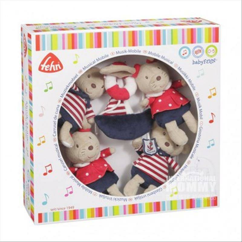 Bayi FEHN Bell Musik Bayi Jerman Animal Sailor Overseas Version