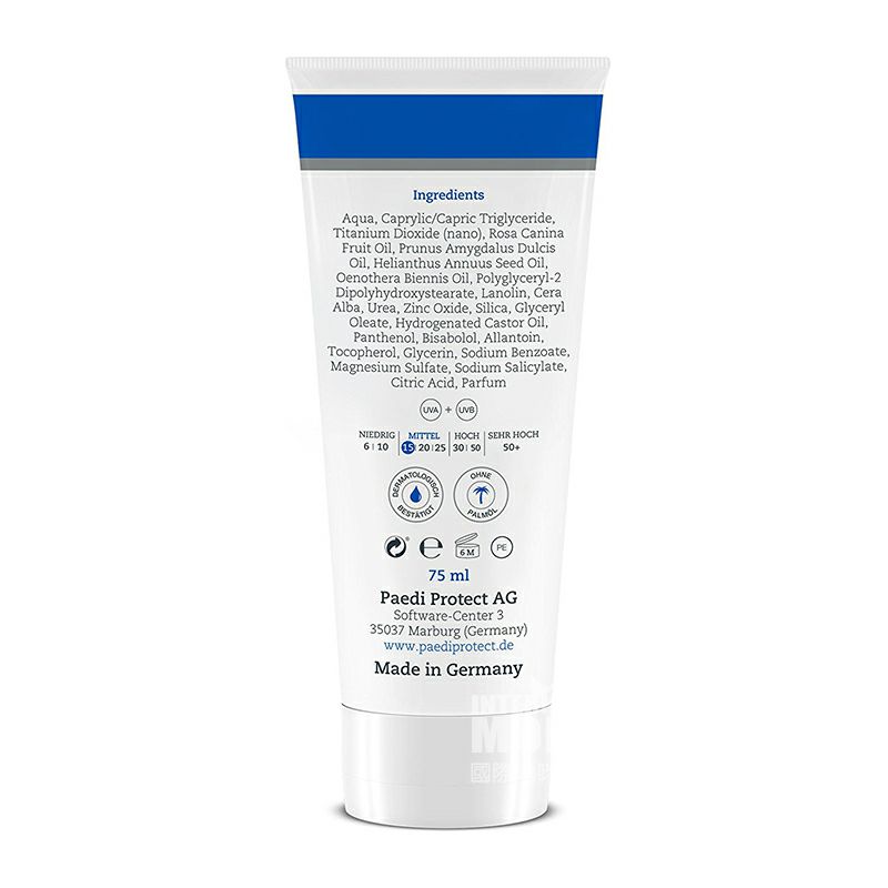 PAEDIPROTECT Germany PAEDIPROTECT Krim Tahan Angin untuk Anak-anak dan Dewasa Versi Luar Negeri