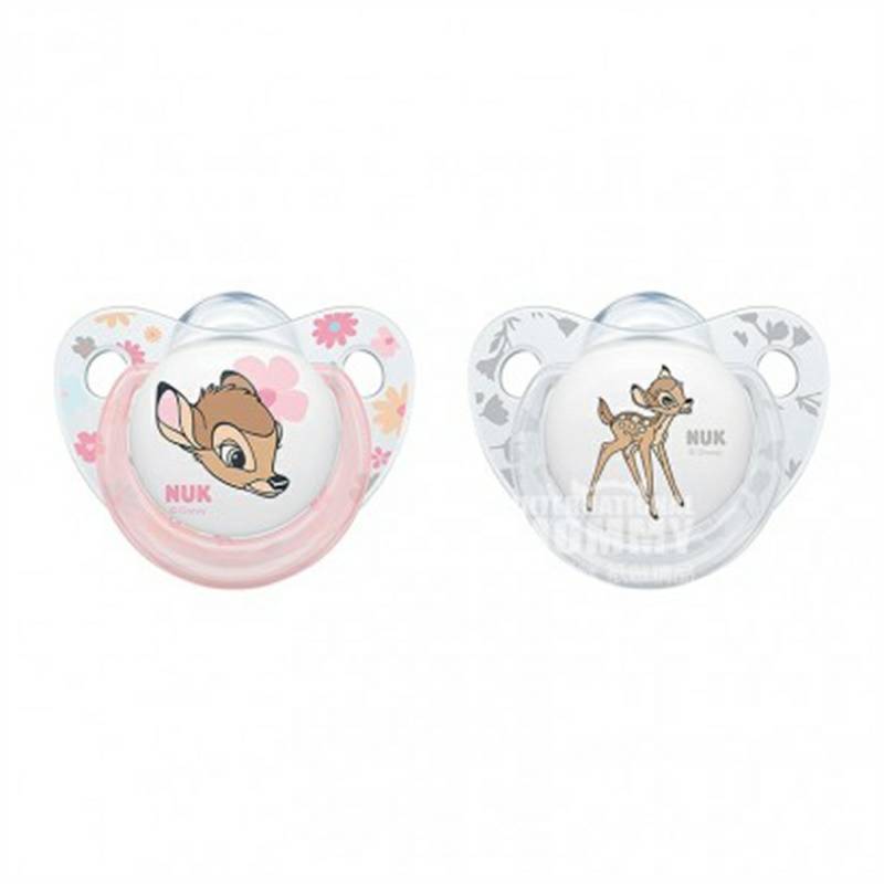 NUK Jerman NUK edisi terbatas gambar kartun silikon dot 0-6 bulan dua paket versi luar negeri