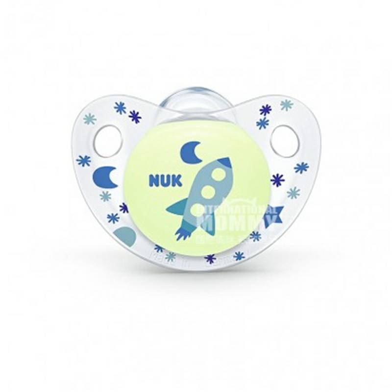 NUK Jerman NUK tidur-jenis neonatal dot silikon 0-6 bulan dua paket versi luar negeri