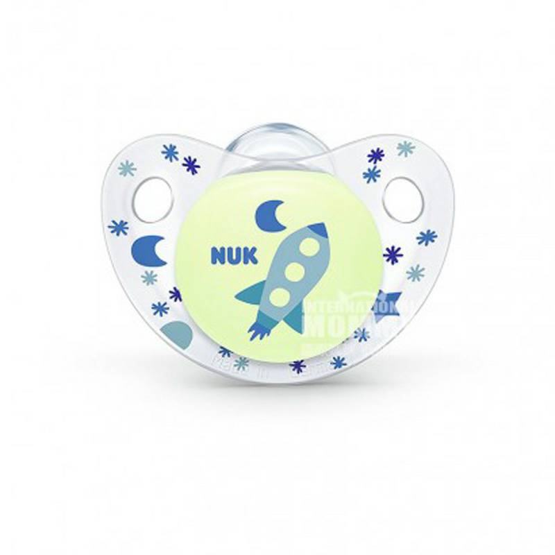 NUK Jerman NUK tidur dot silikon bayi 6-18 bulan dua paket versi luar negeri