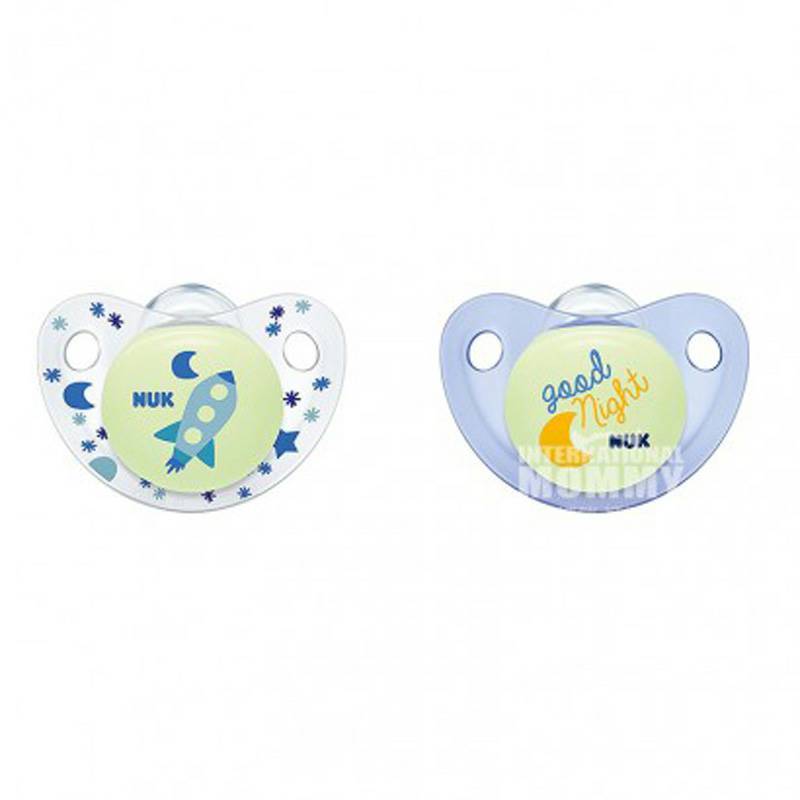 NUK Jerman NUK tidur bayi silikon dot 18 pcs-36 bulan dua paket versi luar negeri