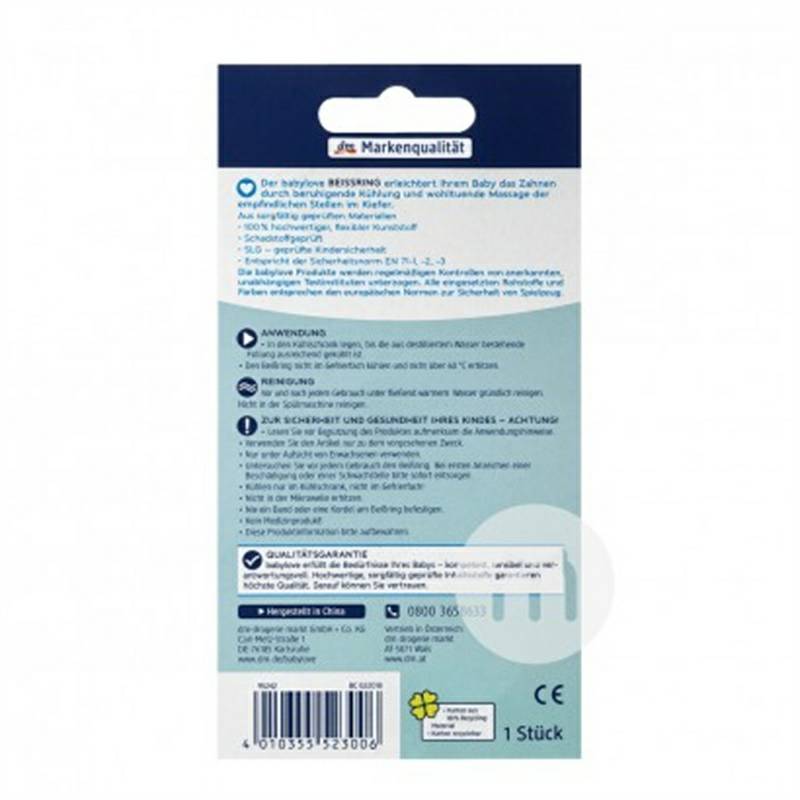 Babylove German Baby Cold Analgesic Teeth Edisi Luar Negeri