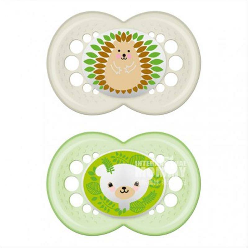 MAM Austria MAM dot silikon standar rasa sutra selama lebih dari 16 bulan dua model anak laki-laki versi luar negeri