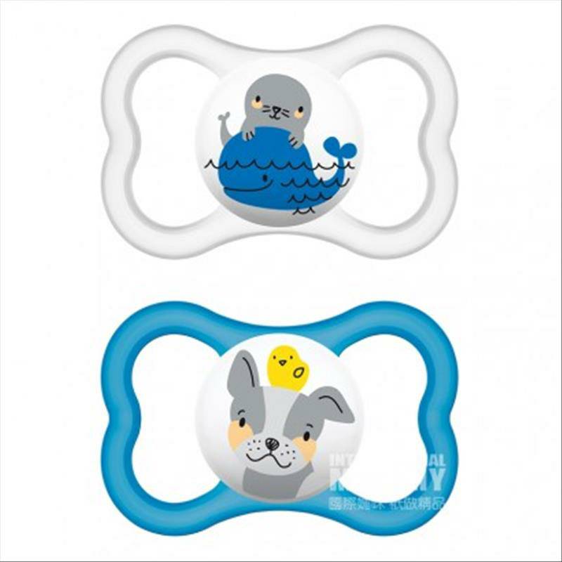 MAM Austria MAM silikon empuk silikon bernapas selama lebih dari 16 bulan dua anak laki-laki model versi luar negeri