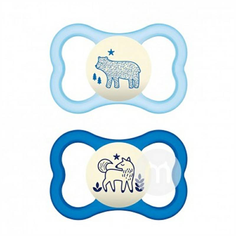 MAM Austria MAM silikon empuk tidur seperti sutra bernapas selama lebih dari 16 bulan dua model anak laki-laki versi lua