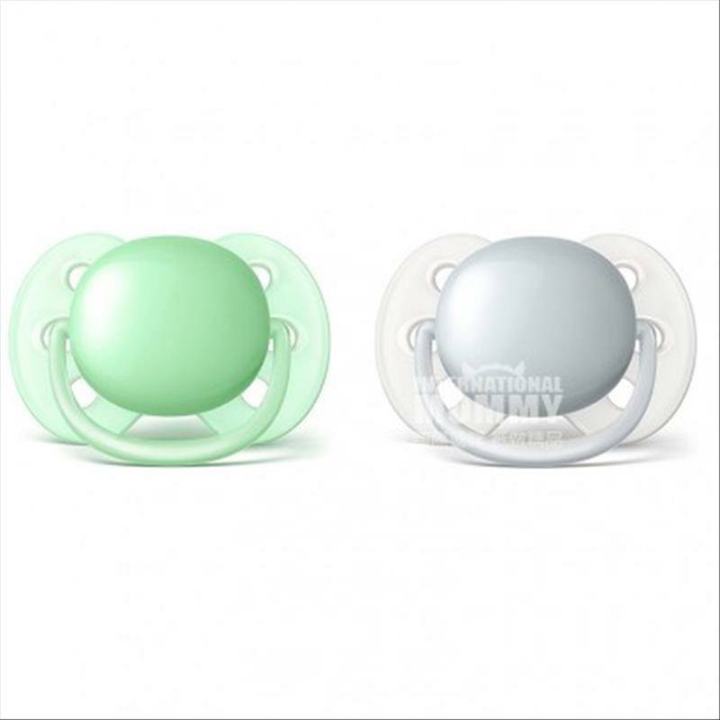 PHILIPS AVENT dot warna solid Inggris super lembut 0-6 bulan dua paket versi luar negeri