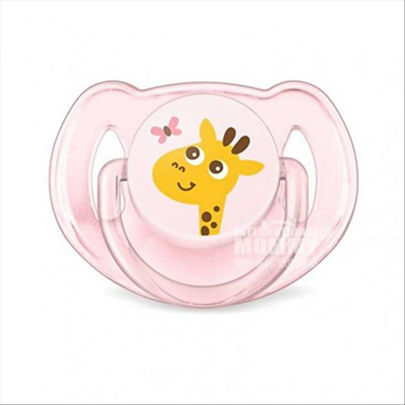 PHILIPS AVENT Seri kartun Inggris silikon dot 6-18 bulan dua paket versi luar negeri