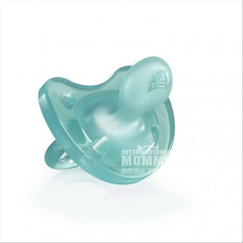 Chicco Italia bayi dot silikon lembut super lembut 6-12 bulan dua paket versi luar negeri