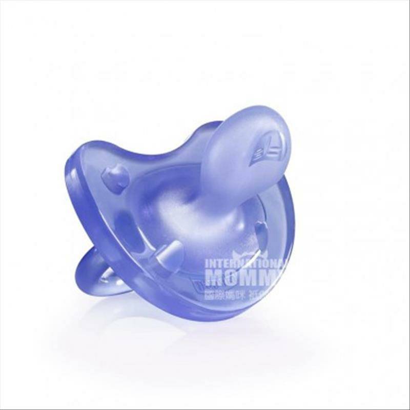 Chicco Italia bayi dot silikon lembut super lembut 6-12 bulan dua paket versi luar negeri