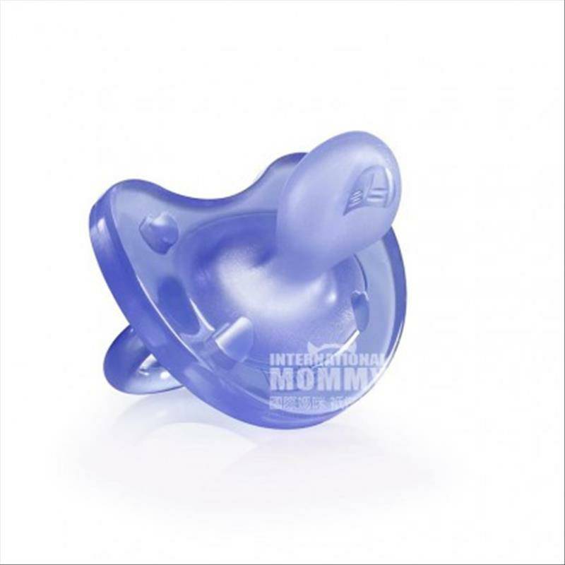 Chicco Italia dot bayi silikon super lembut penuh selama lebih dari 12 bulan dua paket versi luar negeri