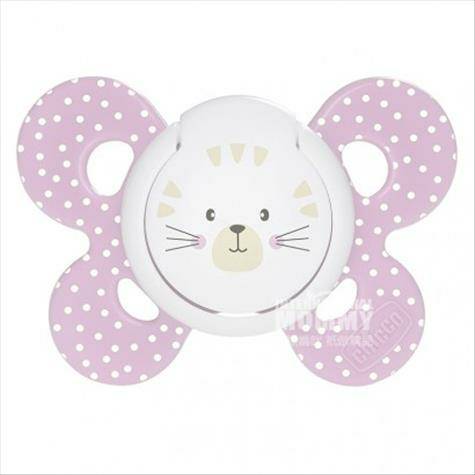 Chicco Italia bayi perempuan kupu-kupu seri bionik silikon dot 6-16 bu...