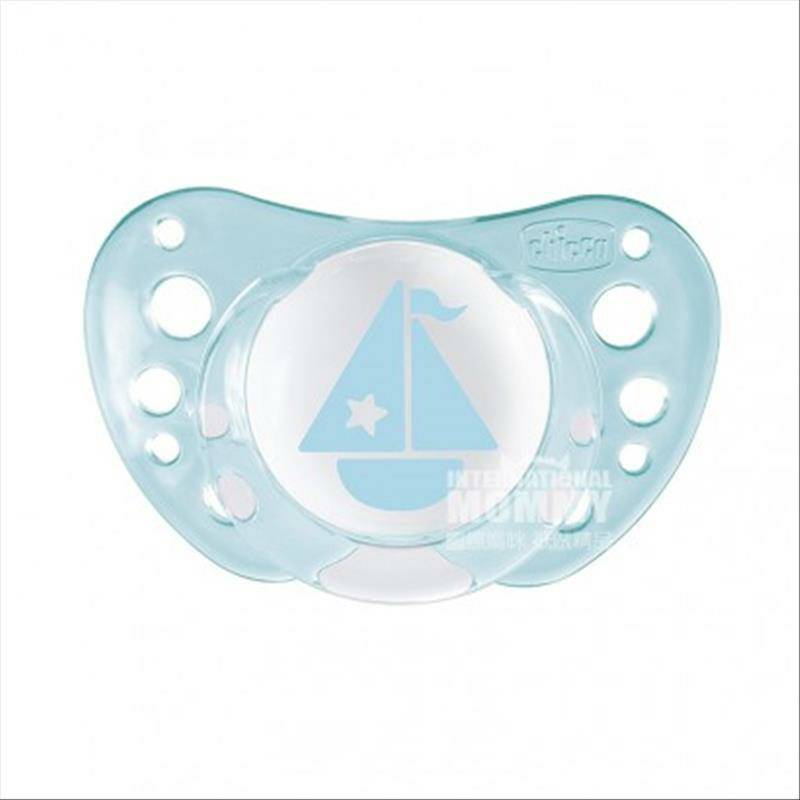 Chicco Italia pola kartun bayi silikon dot dua paket 0-6 bulan di luar negeri