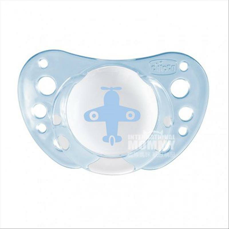 Chicco Italia pola kartun bayi silikon dot dua paket 0-6 bulan di luar negeri