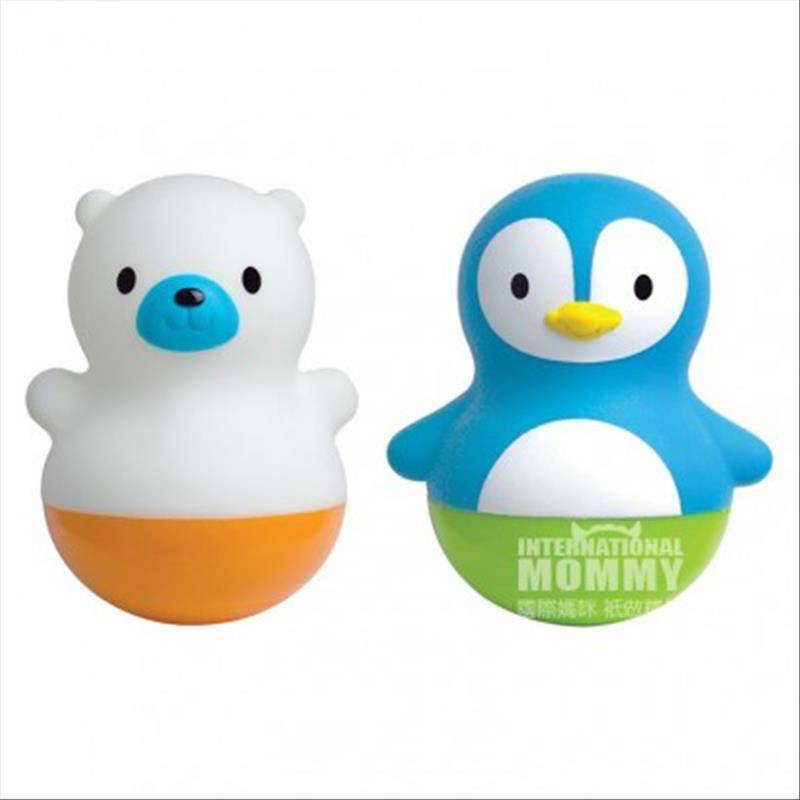 Munchkin American Polar Animal Bathing Bath Toys 2 Pack Versi Luar Negeri