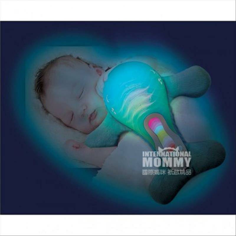 Infantino Amerika Infantino Bayi Baru Lahir Musik Menenangkan Little Whale Sleeping Instrument Versi Luar Negeri