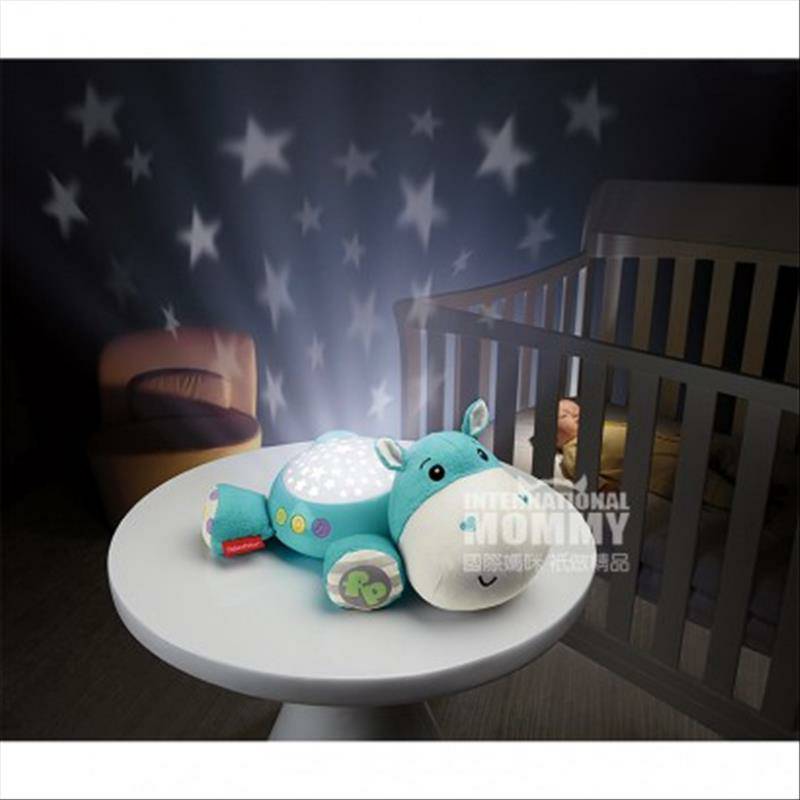 Fisher Price American Baby Hippo Tidur Menenangkan Toy Versi Luar Negeri