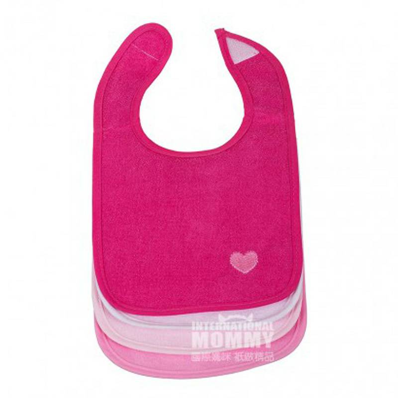 Bieco German Bieco Baby Cotton Bib 4-Pack Versi Luar Negeri