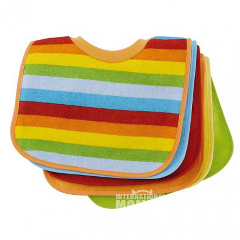 Bieco German Bieco Baby Cotton Bib Versi 6-Pack Luar Negeri
