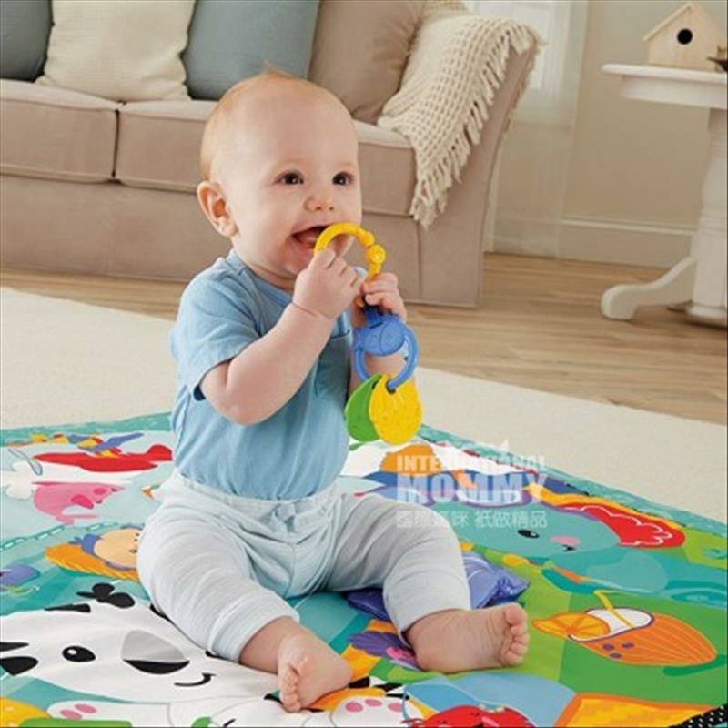 Fisher Harga American Pad Bayi Hewan Mainan Game Besar Versi Luar Negeri