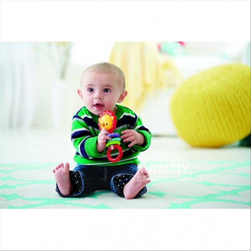 Fisher Harga American Little Lion Rattle untuk menenangkan boneka versi luar negeri