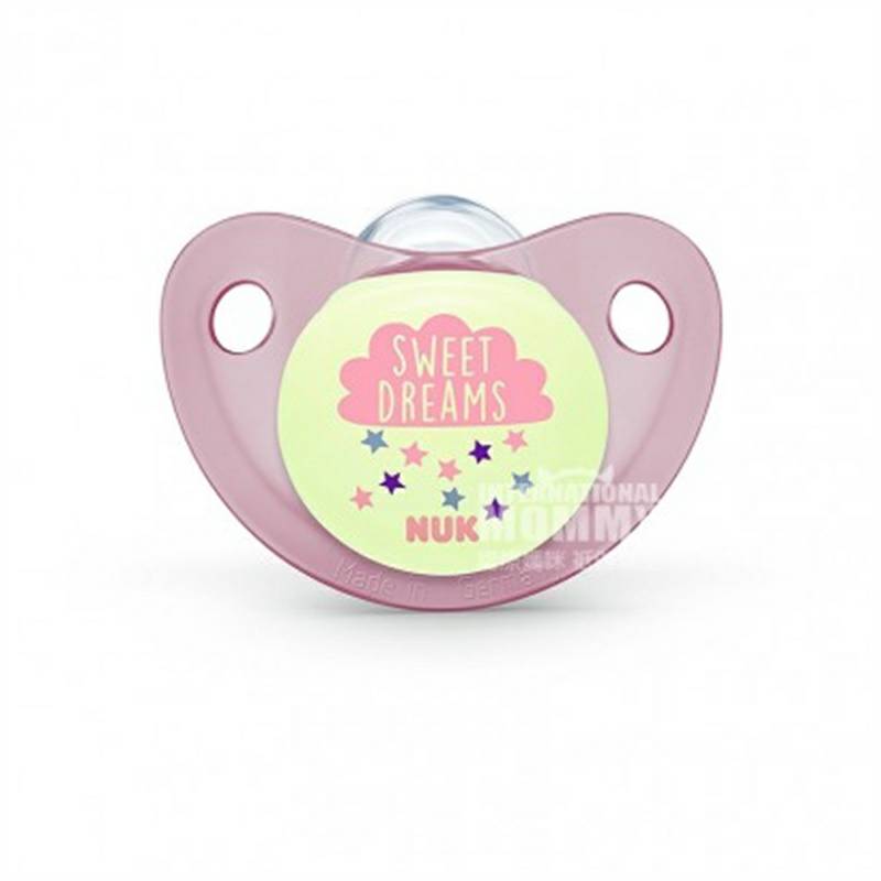 NUK Jerman NUK bayi perempuan jenis silikon dot 0-6 bulan dua paket versi luar negeri